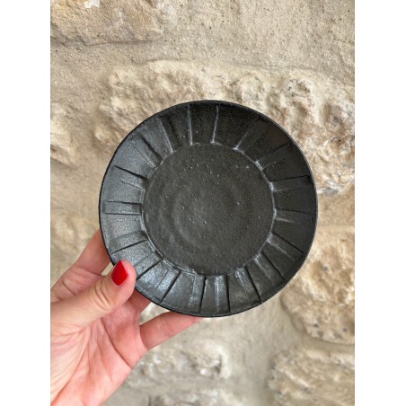 Kazu Wada Assiette 13cm Noir