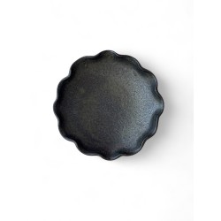 Kazu Wada assiette 11cm Noir