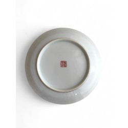 Yoshiyuki Takasu Assiette peint à la main