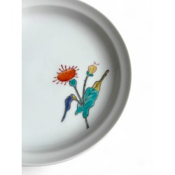 Yoshiyuki Takasu Assiette peint à la main