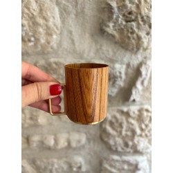 U-en Art  Tasse en bois Keyaki