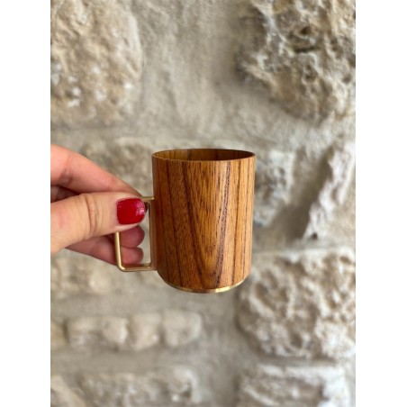 U-en Art  Tasse en bois Keyaki