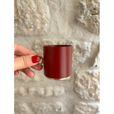 U-en Art  Tasse en bois Hinoki laquee