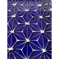 ASA Assiette Carée Bleu 27cm