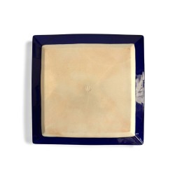 ASA Assiette Carée Bleu 27cm