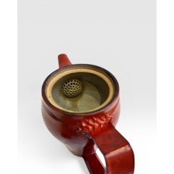 Kazunori Mizushima  théière Negoro Rouge