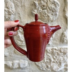 Kazunori Mizushima  théière Negoro Rouge