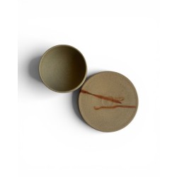 Miho Norimatsu Bizen Tasse + sous-tasse