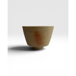 Miho Norimatsu Bizen Tasse + sous-tasse