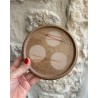 Gorobeigama Bizen assiette doubles faces