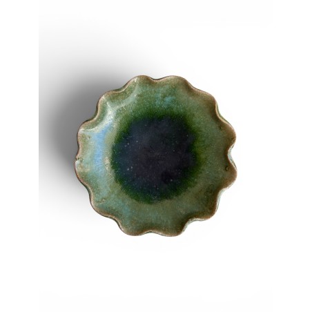 Kazu Wada assiette 11cm Vert