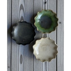 Kazu Wada assiette 11cm Vert